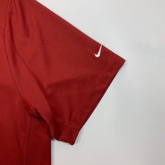 Nike Polo Shirt Mens XXL 2XL Ruby Dri Fit Short Sleeve Tour Performance Golf - Picture 5 of 11